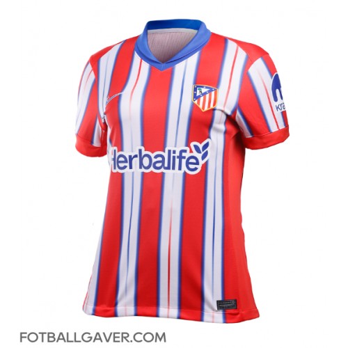 Atletico Madrid Rodrigo Riquelme #17 Fotballklær Hjemmedrakt Dame 2024-25 Kortermet Atletico Madrid Rodrigo Riquelme #17 Fotballklær Hjemmedrakt Dame 2024-25 Kortermet